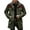 #_004Army Green, variant on Hogleaql Men's Winter Jacket Vintage Plush Suede Thicken Reversed Collar Long Sleeve Jacket with Pockets Zip Up Loose Fit Winter Coat Army Green 2XL