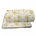 thumbnail image 4 of Yellow Foot Rest, Dreamy Floral Composition with Hearts Valentines Day Inspired Pattern Spring, Non-Slip Backing Ergonomic Memory Foam Leg Support for Office, Earth Yellow Beige, by Ambesonne, 4 of 5