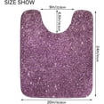 thumbnail image 5 of GZHJMY Glitter Texture Bathroom Rug 24"×16",Non-Slip High Absorbent Bath Mat Rug Machine Washable Bahtub Mats, 5 of 7