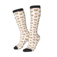 thumbnail image 2 of Fotbe Avocado Lovers print Women's Men's Novelty Crew Socks Cotton Socks Knee High Socks for Walking,Running,Nurses,Pregnancy, 2 of 9