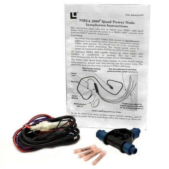 Evinrude Johnson Power Supply Kit 0764014 | 62 Inch w/ T-Connector