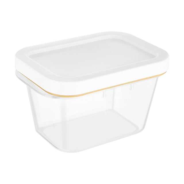 Storage Box with Lid Butter Cutting Storage Box with Lid,Refrigerator,Cheese and Cheese Storage Box,Butter Cutting Storage Box