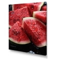 thumbnail image 2 of Designart "Watermelon Whimsy Pastel Pink II" Food & Beverage Canvas Wall Art - Traditional Pink Fruits Hallway Wall Art Decor, 2 of 6