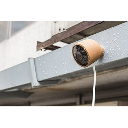 Wasserstein - Silicone Skin for Nest Cam Outdoor Security Cameras - Brown