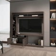 thumbnail image 2 of Stained walnut, concealed 2 - door storage option / Create a tidy entertainment space at home, 2 of 2