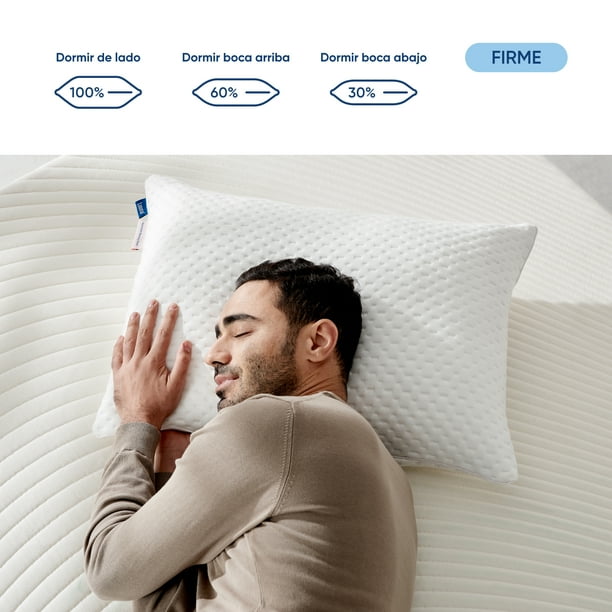 Almohada Luuna Ajustable Firme Tamaño King Size Memory Foam