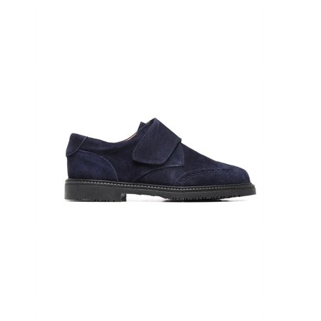 Childrenchic Brogue Suede Loafer, 35, Blue
