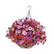 thumbnail image 2 of Cesta colgante de flores artificiales para centros de mesa, colgador de plantas, planta colgante B, 2 of 9