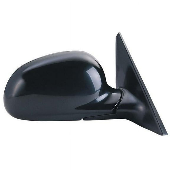 63519H - Fit System Passenger Side Mirror for 92-95 Honda Civic 4 door Sedan, black, foldaway, Power