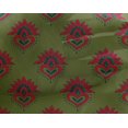 thumbnail image 4 of oneOone Georgette Viscose Fabric Floral Block Print Fabric BTY 42 Inch Wide, 4 of 4