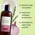 thumbnail image 4 of Champú Just Nutritive con cebolla y romero, 480 ml, para el crecimiento del cabello, 4 of 6