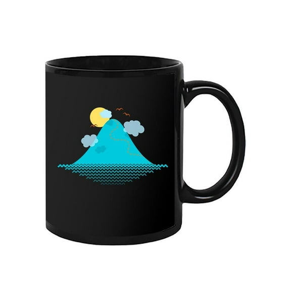Cute Island Design Mug  -Image by Shutterstock,