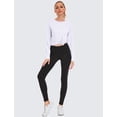 thumbnail image 5 of Weardear Long Sleeve Workout Tops for Women Crewneck Yoga Shirts Lightweight Athletic Gym Running Sport Casual T-Shirt, 5 of 6