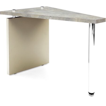 UPC 845123030424 product image for OFM Profile Series Reception End Table in Painted Screen and Gray | upcitemdb.com