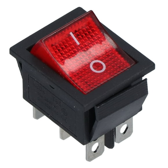 On Off Rocker Switch,Latching Rocker Switch Sturdy Power Switch Latching Rocker Switch Multi-Functional