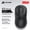 X3 Black, variant on ATTACK SHARK X3 Lightweight Mouse Wireless Bluetooth Tri-Mode Connection,PAW3395,Macro Bluetooth Mouse for Gaming