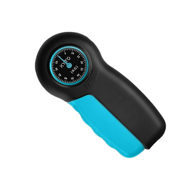 Wosthever Entrenador de fuerza de agarre, equipo de terapia física, medidor fortalecedor, dinamómetro Digital, evaluación, brazo, puntero, Gimnasios en casa