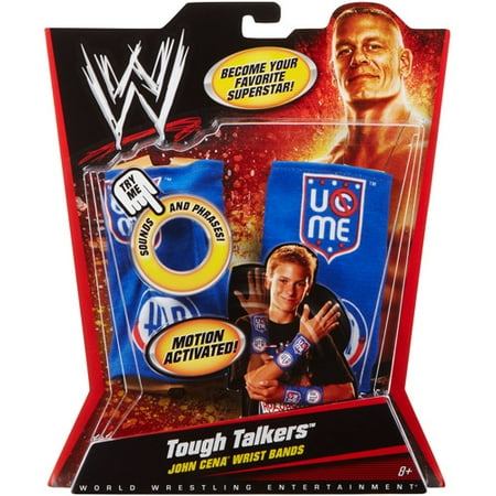 World Wrestling Entertainment Tough Talkers John Cena Wrist Bands