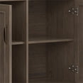 thumbnail image 6 of Simpli Home Lev SOLID WOOD 60 inch Wide Contemporary Wide Storage Cabinet in Smoky Brown, 6 of 9