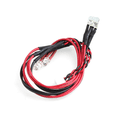 thumbnail image 4 of 5X RC Car LED Light Headlights And Taillights for Mini-Z AWD MA020 MR03 FWD RWD 1/28 RC Car Upgrade Parts, 4 of 7