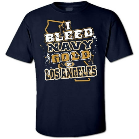 I Bleed LA Rams T-Shirt, Medium (Best Medium In Los Angeles)