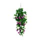 thumbnail image 2 of 9 Forked Imitation Morning Wall Hanging Trumpet Flower Imitation Flower Rattan Decorative Flower Chlorophytum Comosum, 2 of 5