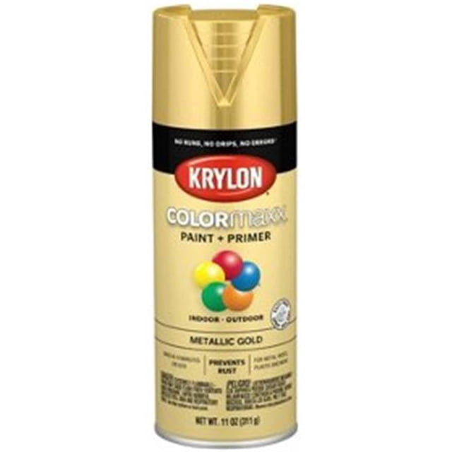 Sherwin Williams K05593007 12 oz Colormaxx Paint Primer Spray, Metallic Rose Gold