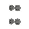 thumbnail image 1 of Tholdsy Almohadillas para los oídos Cojín para auriculares Auriculares para juegos Cojines en la oreja transpirables Reemplazo para auriculares Gris 2piezas, 1 of 6