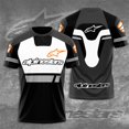 thumbnail image 1 of Camiseta De Verano De Manga Corta Para Hombre Alpinestars Astars Motogp Racing Nueva Moda Sublimación De Gran Tamaño, 1 of 4