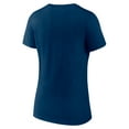 thumbnail image 3 of Women's Fanatics  Deep Sea Blue Seattle Kraken Authentic Pro V-Neck T-Shirt, 3 of 3