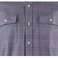 thumbnail image 3 of Men's Stretch Plaid Button Down Work Shirt-N-S, 3 of 4
