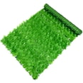 thumbnail image 3 of 1 rollo de seto artificial de hiedra falsa para jardín, pantalla de privacidad, pared de enredadera para balcón, patio exterior (hojas de manzana), 3 of 7