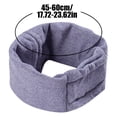 thumbnail image 3 of Quiet Ears for Dogs - Adjustable Ear Covers for Noise, No Shake Dog Head Wrap, Dog Calming Hood for Thunder, Lightning, Fireworks, Vet Visits, Polyester and Stretch Cotton Blend(M,Purple), 3 of 4