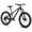 Black, variant on 24" Wheel Fat Tire Mountain Bike for Adult Teens,13.5"Aluminum Frame Mountain Bicycles,Rear 8 Speeds Gears with Double Disc Brakes