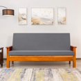 thumbnail image 3 of Jacquard Futon Cover Elastic Slipcover Dust- Sofa Cover Furniture Grey, 3 of 8