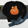 thumbnail image 6 of Sakmal Black Women Sweatshirts Halloween Pumpkin Cute Oversized Sweatshirts Fashion Fall Clothes 2025, 6 of 6