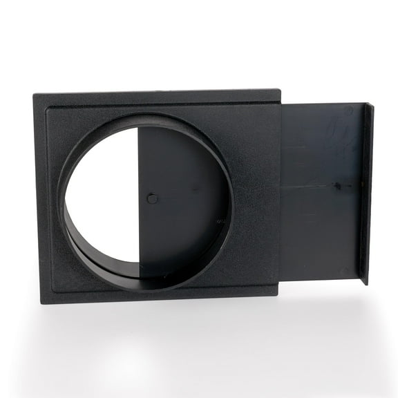 WoodRiver Dust Connection 6" ABS Basic Blast Gate Fitting for Dust Collection System