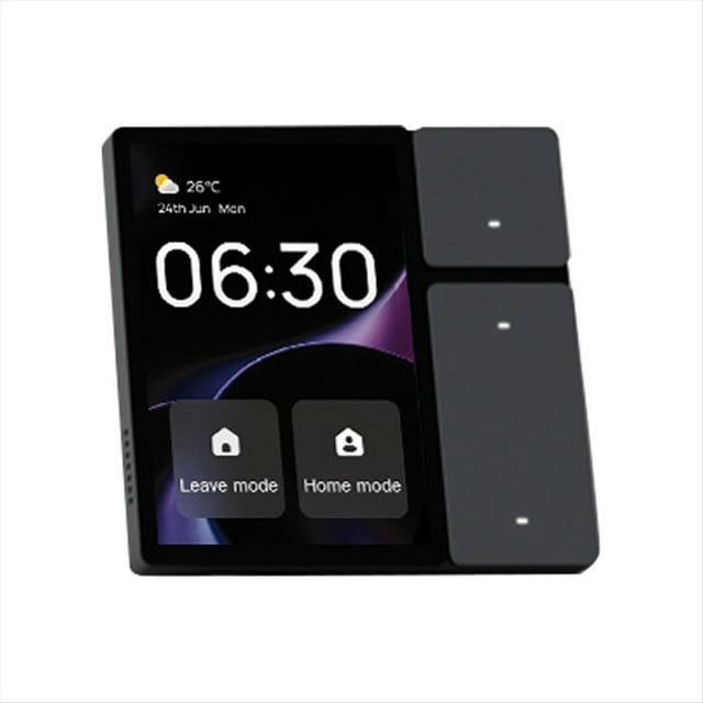 Controlador Central Inteligente Tuya WiFi de 3,5 Pulgadas con Pantalla Táctil y Control Remoto por Infrarrojos para Automatización del Hogar.