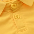 thumbnail image 5 of fatyb Kids Long Sleeve Shirts with Collar Boys Girls Cotton Tops Solid Color Soft School Uniform Shirts, 5 of 7