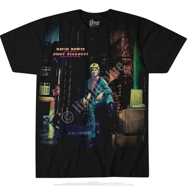 David Bowie Tシャツ David Bowie Ziggy Stardust & the Spiders from Mars T-Shirt