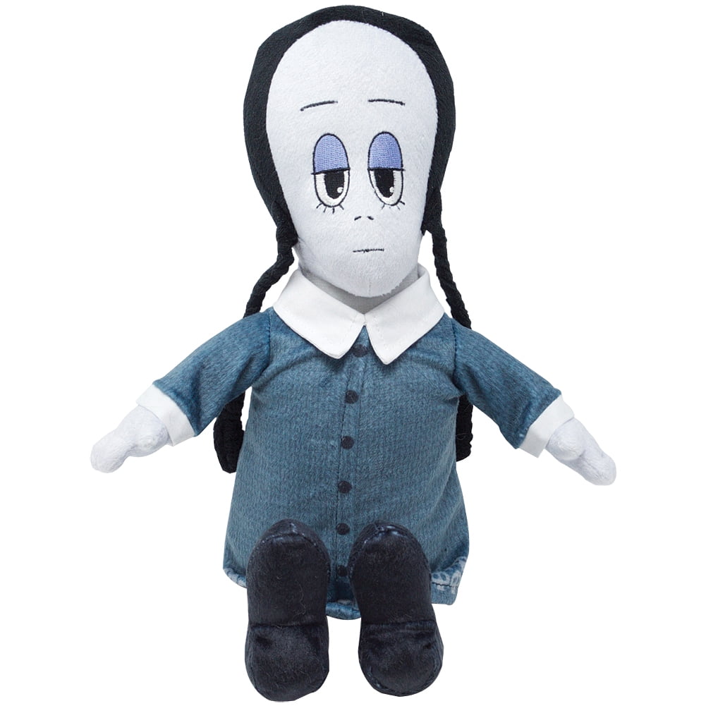 The Addams Family Wednesday Addams 6" Singing Squeezer Plush Theme Song 2019 NEW 