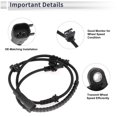 thumbnail image 4 of Unique Bargains Front Right ABS Wheel Speed Sensor for Chevrolet Sonic 2012-2020 ABS Sensor Anti-lock Braking System Sensor No.95019935 1 Pcs, 4 of 7