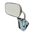 thumbnail image 3 of For Chevy R2500 Suburban/V2500 Suburban 1990 1991 Door Mirror Driver OR Passenger Side | Single Piece | Plastic Housing | Chrome | Manual Adjust | Non-Heated | Stainless Clamshell Style | GM1320103, 3 of 5
