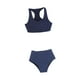 thumbnail image 1 of Traje de baño casual coleccionable para mujer a escala 1/6, chaleco y pantalones cortos de moda. Azul, 1 of 9