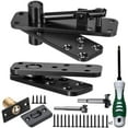 thumbnail image 1 of Hidden Door Hinge,Heavy Duty Pivot Hinge,570Lbs Load-Bearing,Solid Stainless Steel,Swinging 360&Acirc;&deg;Rotation,Hidden Hardware/System for Secret Door or, 1 of 7
