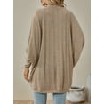 thumbnail image 7 of PTHTECHUS Womens Cardigan Open Front Sweater for Women No Button Knit Cardigan Casual Long Sleeve Outerwear with Pockets, 7 of 7
