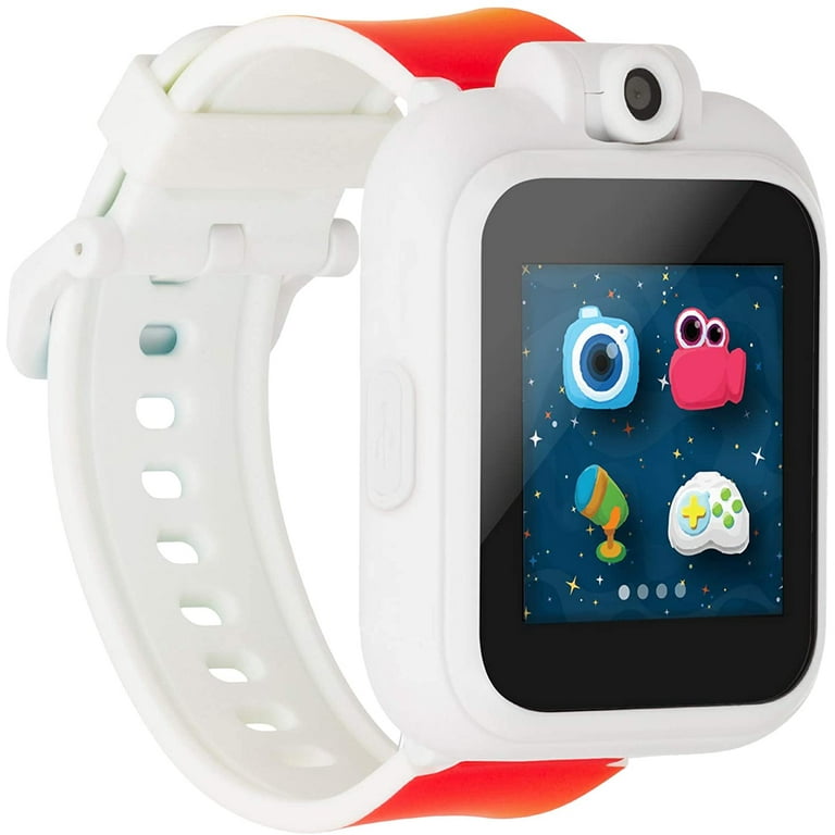 højen Flourish Bred rækkevidde iTech Jr. Kids Smart Watch for Girls Rainbow Print Strap/White Case 41MM x  51MM - Walmart.com