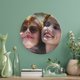 thumbnail image 5 of Thelma y Louise Plato decorativo de porcelana fina (bone china), plato decorativo de cerámica para hogar, oficina, soporte de pared, platos decorativos para dormitorio - 6 pulgadas (15 cm), 5 of 6
