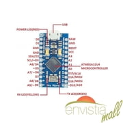 Pro Micro ATmega32U4 5V 16MHz يحل محل ATmega328 Pro Mini Arduino متوافق