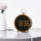 thumbnail image 1 of Reloj despertador digital con pantalla LED y sensor de temperatura | Reloj de noche con alimentación USB para el hogar, la oficina o el escritorio del estudiante | Pantalla grande con temporizador, 1 of 9
